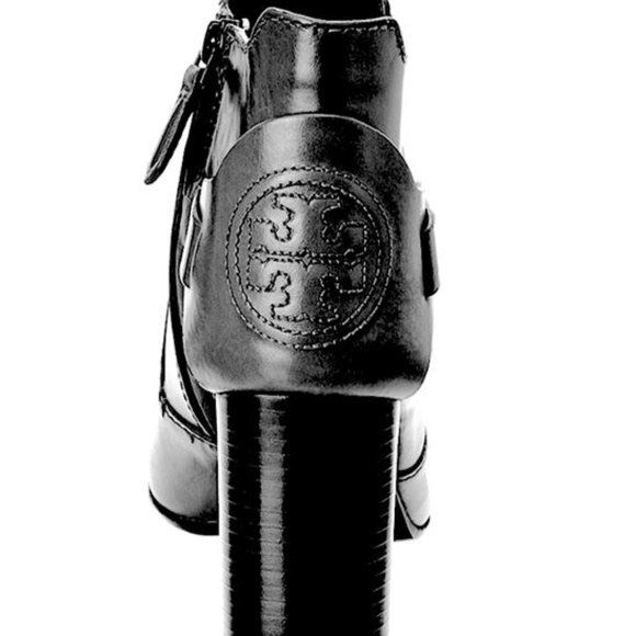 Tory Burch Colton Galleon Leather Bootie - Picture 10 of 11